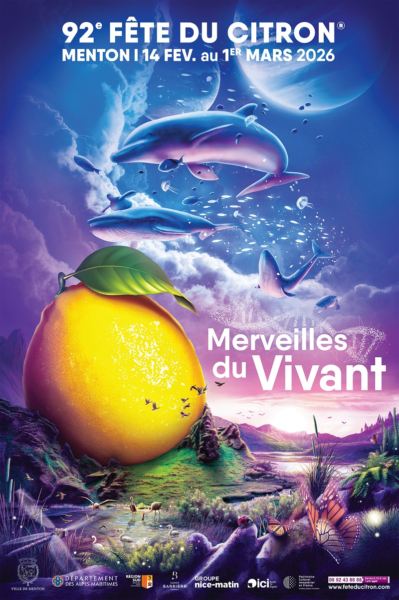 Agenda actuprovence fete du citron Menton 2026