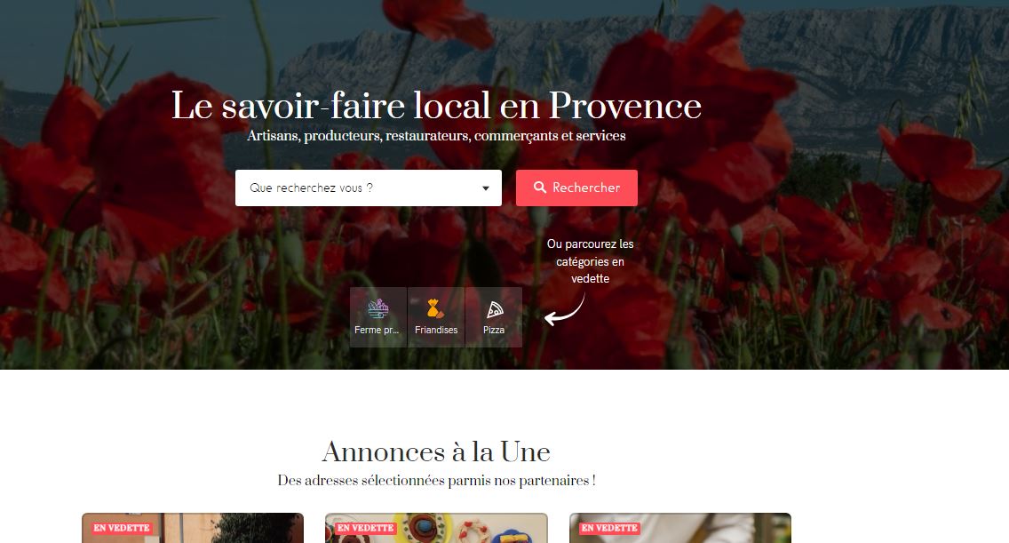 annuaire vitrines de provence 